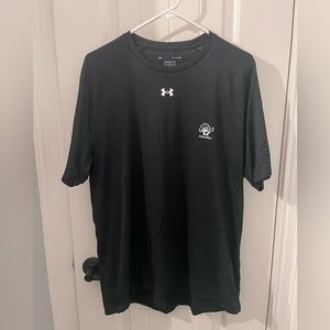 Never worn! Men’s XL Under Armour tech tee shirt with pickleball logo - rare!